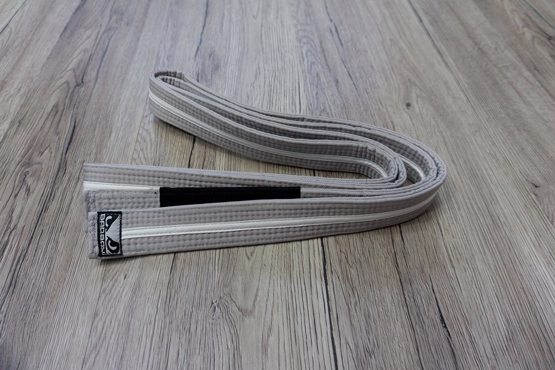 BAD BOY παιδικη ζωνη bjj - Grey / white